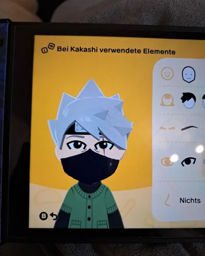 Mii-Porträt von Kakashi