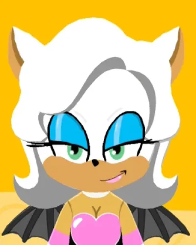Mii-Porträt von Rouge The Bat