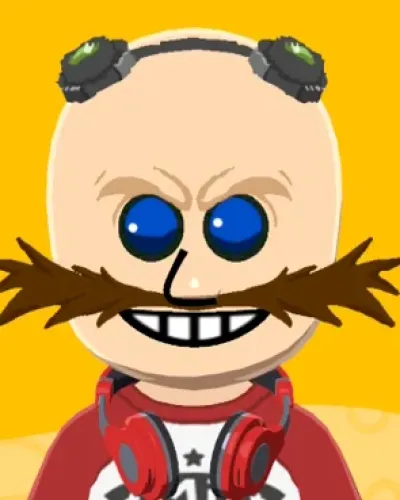 Mii-Porträt von Dr. Ivo 'Eggman' Robotnik