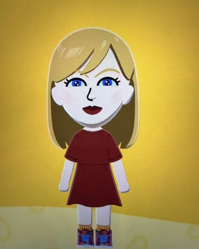 Mii-Porträt von Taylor Swift