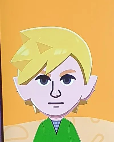 Mii portrait of Link
