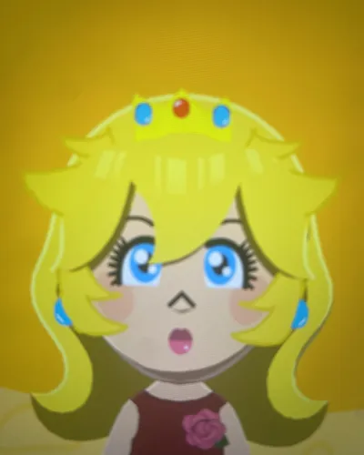 Mii-Porträt von Princess Peach