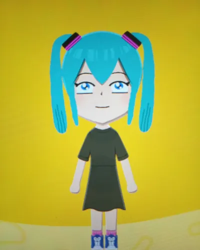 Mii-Porträt von Miku