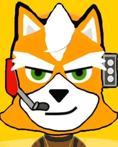 Mii-Porträt von Fox McCloud