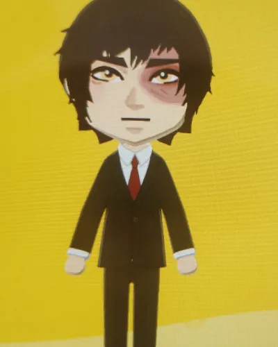 Mii portrait of Prince Zuko