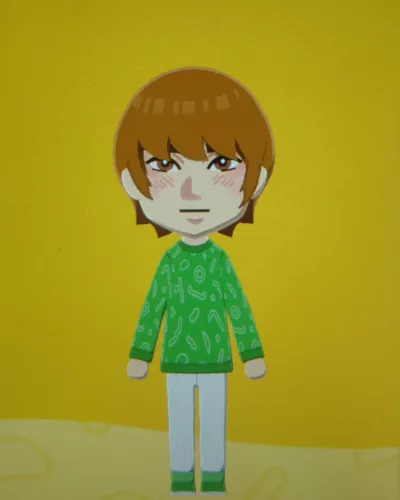 Mii portrait of Light yagami