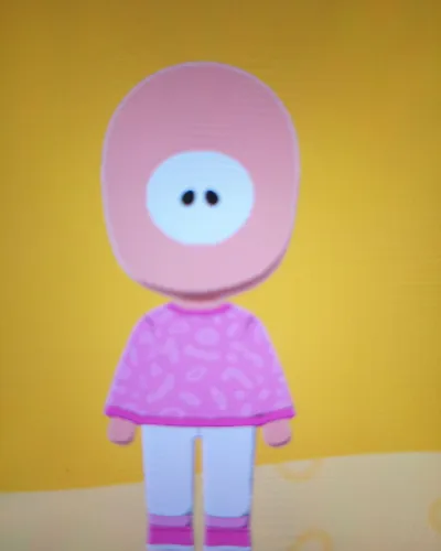 Mii-Porträt von Fall Guy