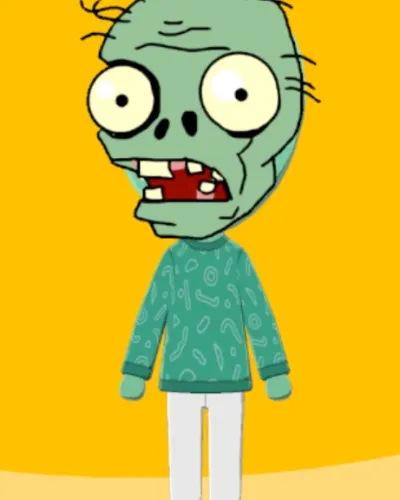 Mii portrait of PvZ Zombie
