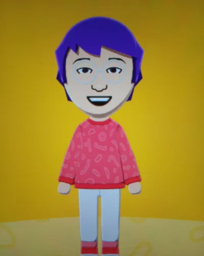 Mii-Porträt von Justin