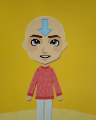 Mii portrait of Aang