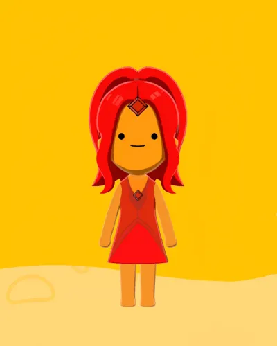 Mii-Porträt von Princess Flame